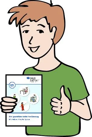 Broschuere DGUV Leichte Sprache